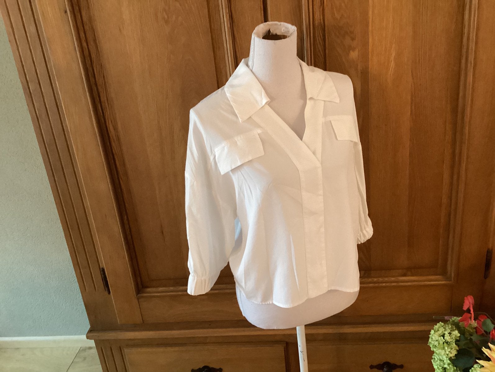 Caroline Biss blouse , maat M, Ophalen of Verzenden, Nieuw, Maat 38/40 (M), Wit
