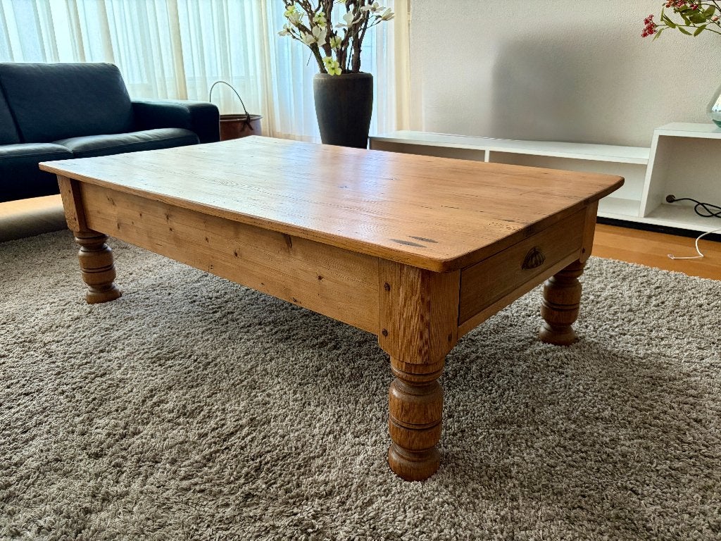 Gratis antieke salontafel, Ophalen, Gebruikt, 100 tot 150 cm, 50 tot 100 cm