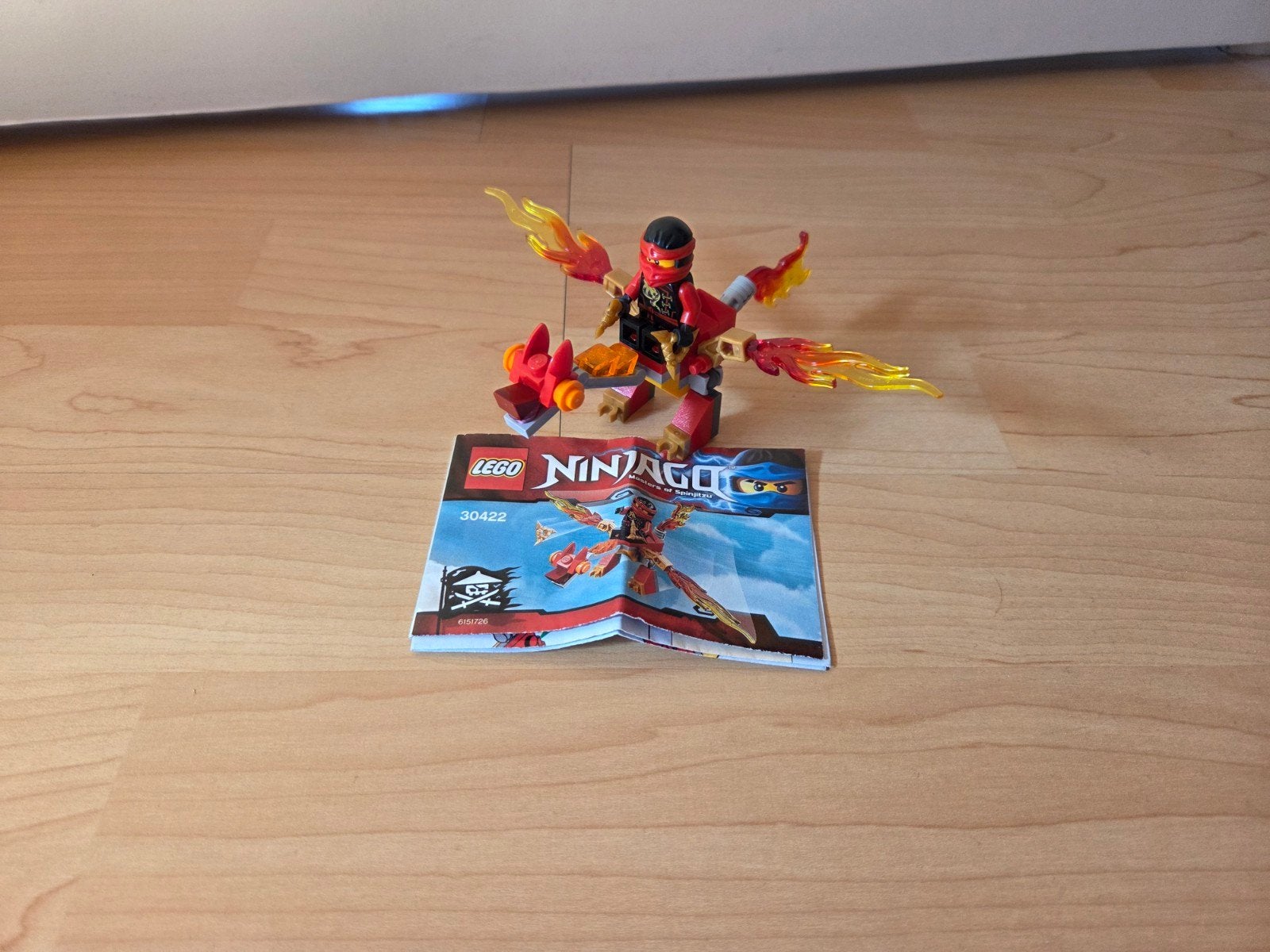 Lego Ninjago 30422 Kai's mini draak, Compleet, Lego, Ophalen of Verzenden, Zo goed als nieuw