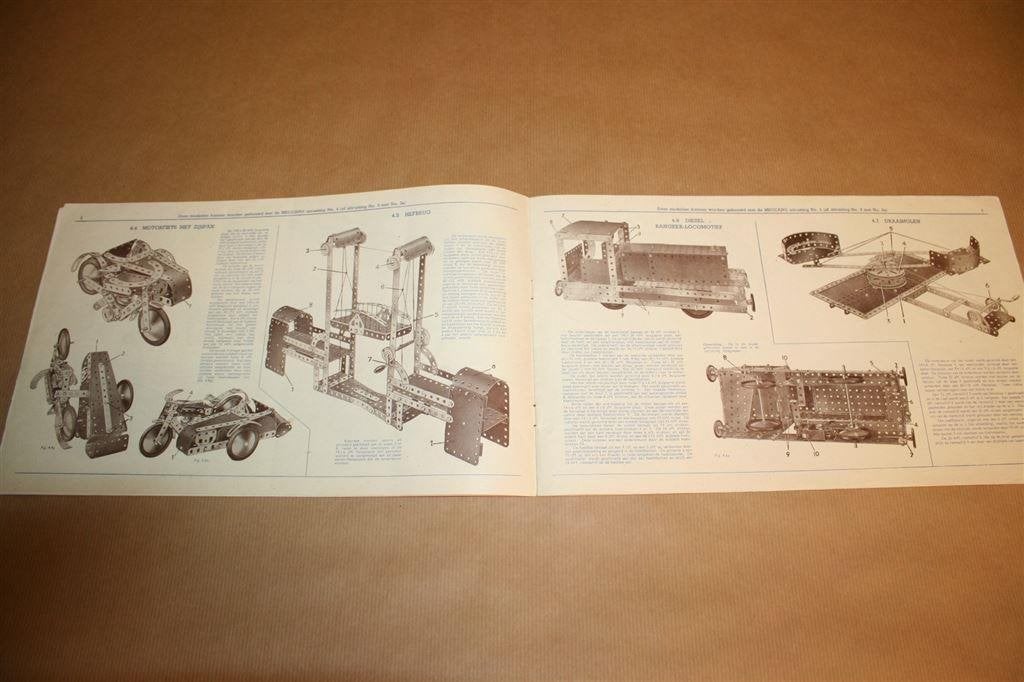 Meccano. Handleiding voor aanvullings-uitrusting No. 3a, Antiek en Kunst, Antiek | Speelgoed, Ophalen of Verzenden
