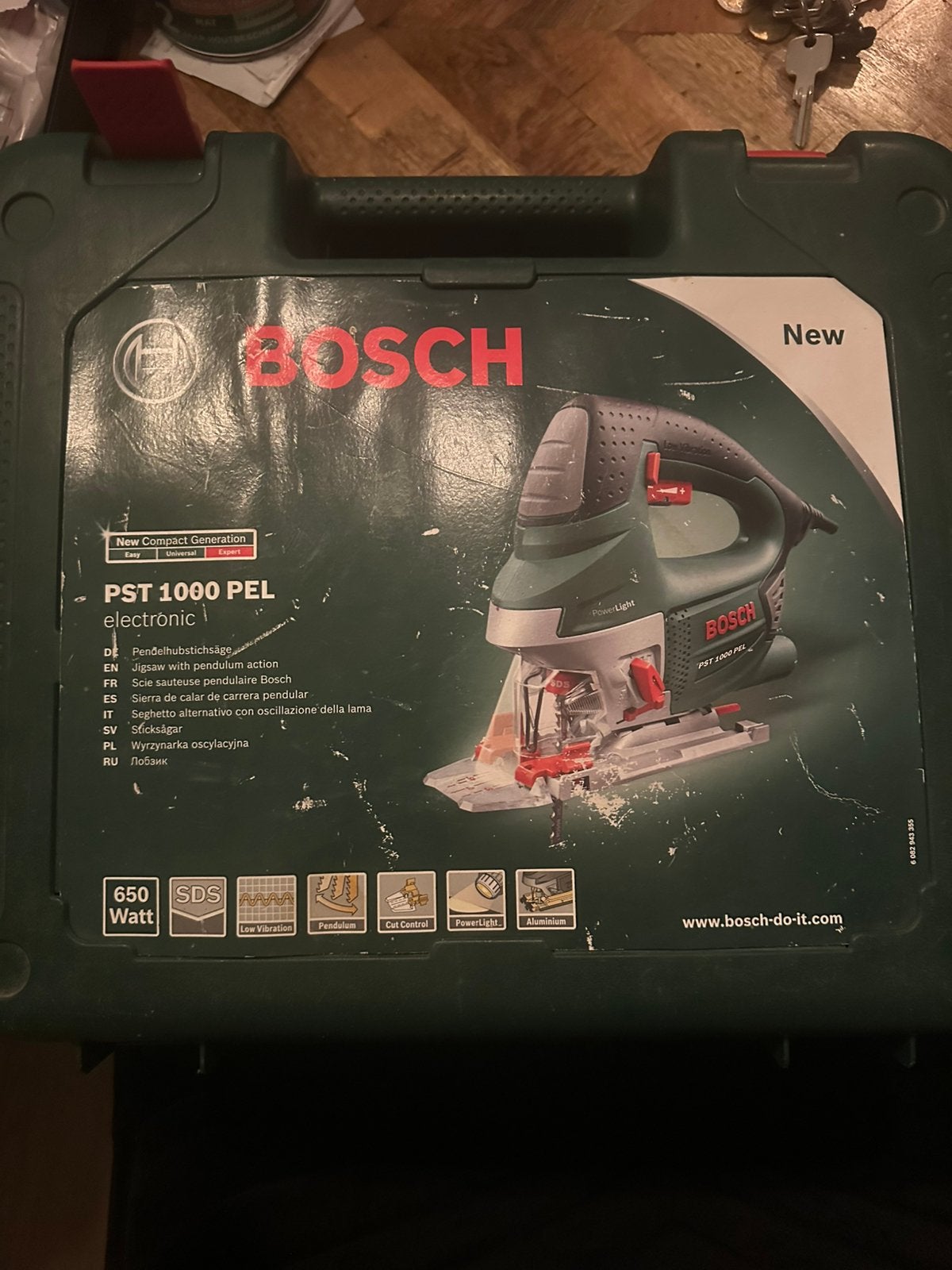 Bosch pst 1000 pel decoupeerzaag Advertentie goed lezen !, Gebruikt, Decoupeerzaag, 600 tot 1200 watt, Ophalen of Verzenden