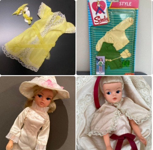 Vintage Pedigree Sindy poppen kleding schoenen niet Barbie, Verzenden, Kleertjes