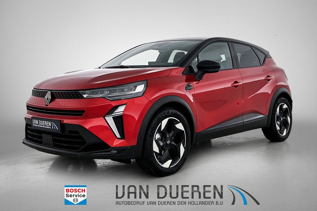 Renault Captur 1.8 E-Tech full hybrid 160 techno CarPlay, AC, 4 cilinders, 160 pk, 23 km/l, Bedrijf