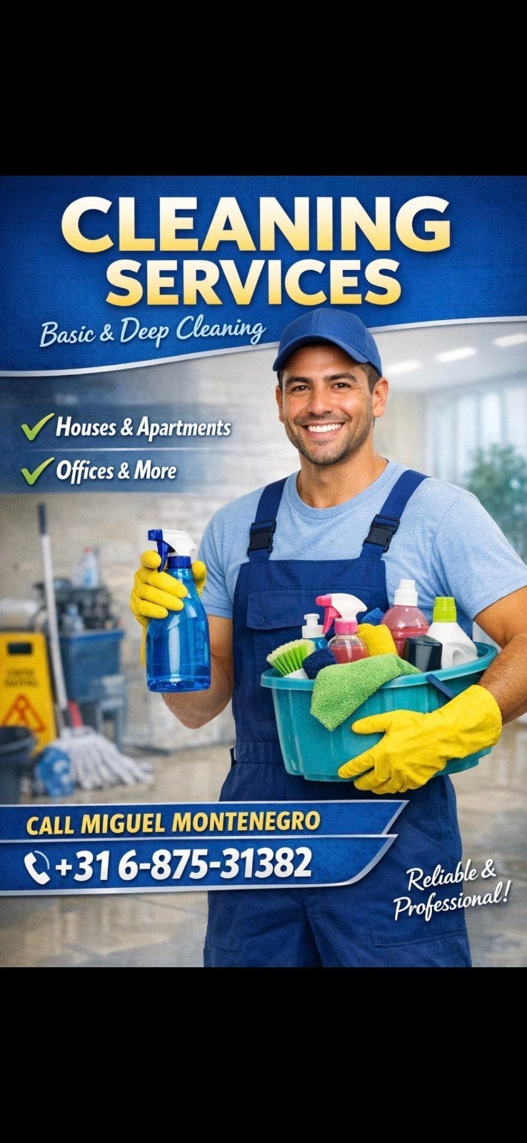 Cleaning Service, Diensten en Vakmensen, Schoonmakers en Glazenwassers