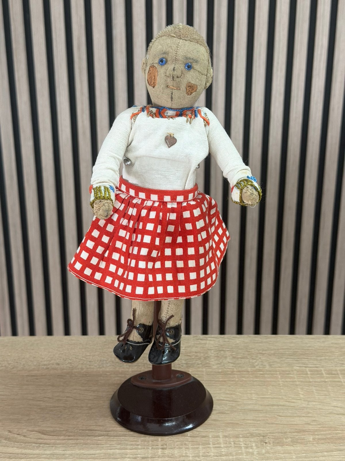 Unieke antieke Steiff pop (1910-1920) - 26CM-, Ophalen of Verzenden
