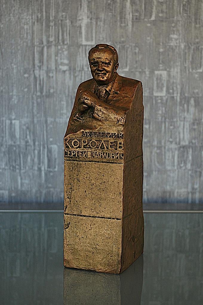 Sergei Korolev Sovjet Ruimtevaartprogramma CCCP Beeld nr. 2, Antiek en Kunst, Ophalen of Verzenden