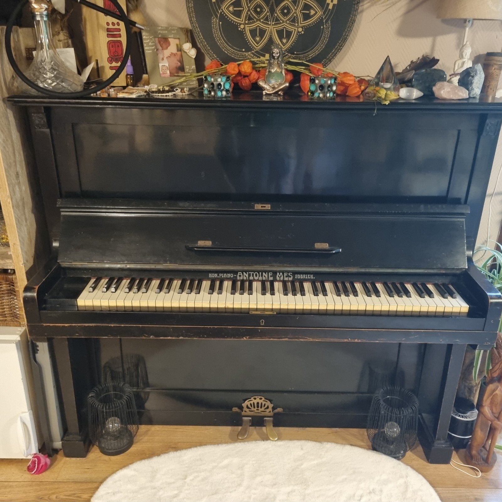 piano Antoine mes, Ophalen, Gebruikt, Zwart