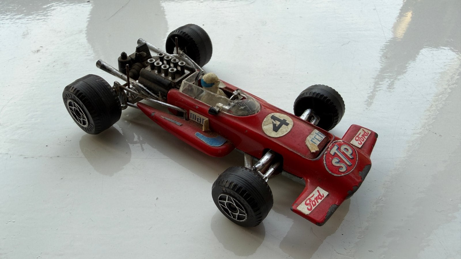 Vintage Politoy's March F.1 Schaal 1/32 Modelauto, Ophalen of Verzenden, Gebruikt, Overige typen