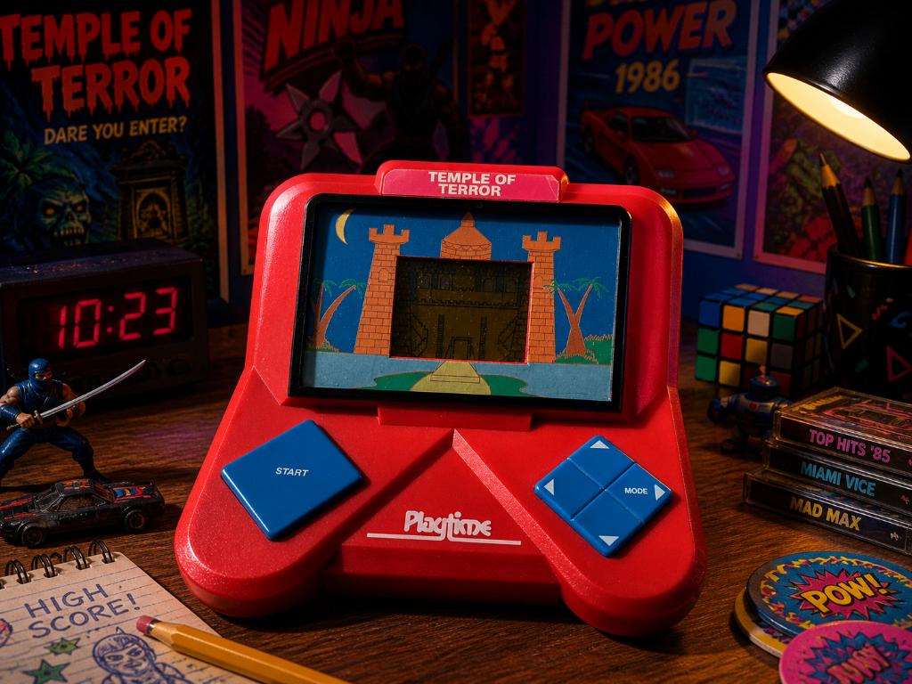 LCD Handheld - Tabletop Temple of Terror - Werkend, Spelcomputers en Games, Gebruikt, Overige genres, 1 speler, Ophalen of Verzenden