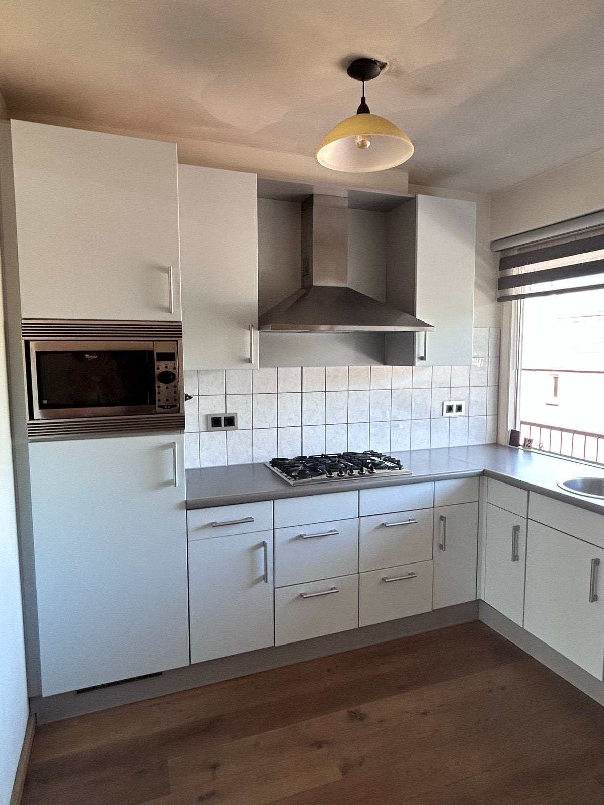 Complete Keuken met inbouwapparatuur - gebruikt, Ophalen, Gebruikt, Overige kleuren, Hoekkeuken