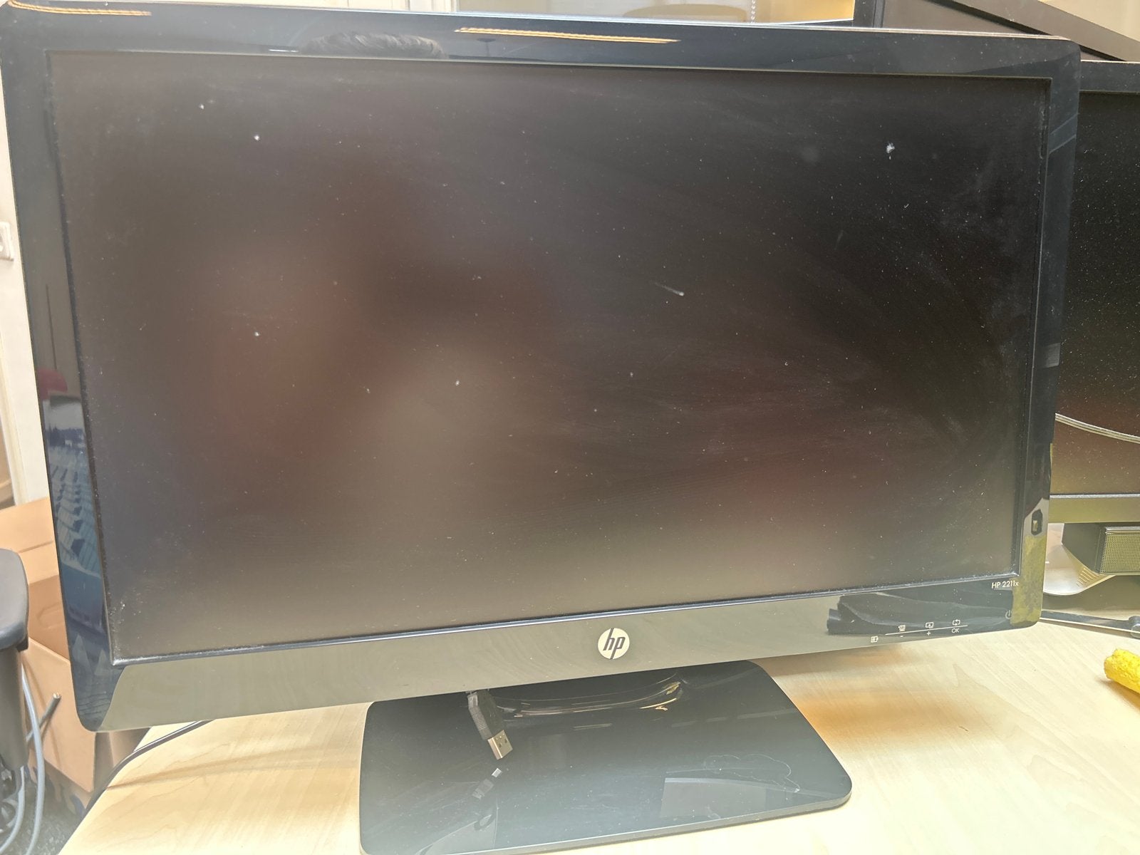 HP Monitor - Geen kabels inbegrepen, Computers en Software, Monitoren, Ophalen, Gebruikt, DVI