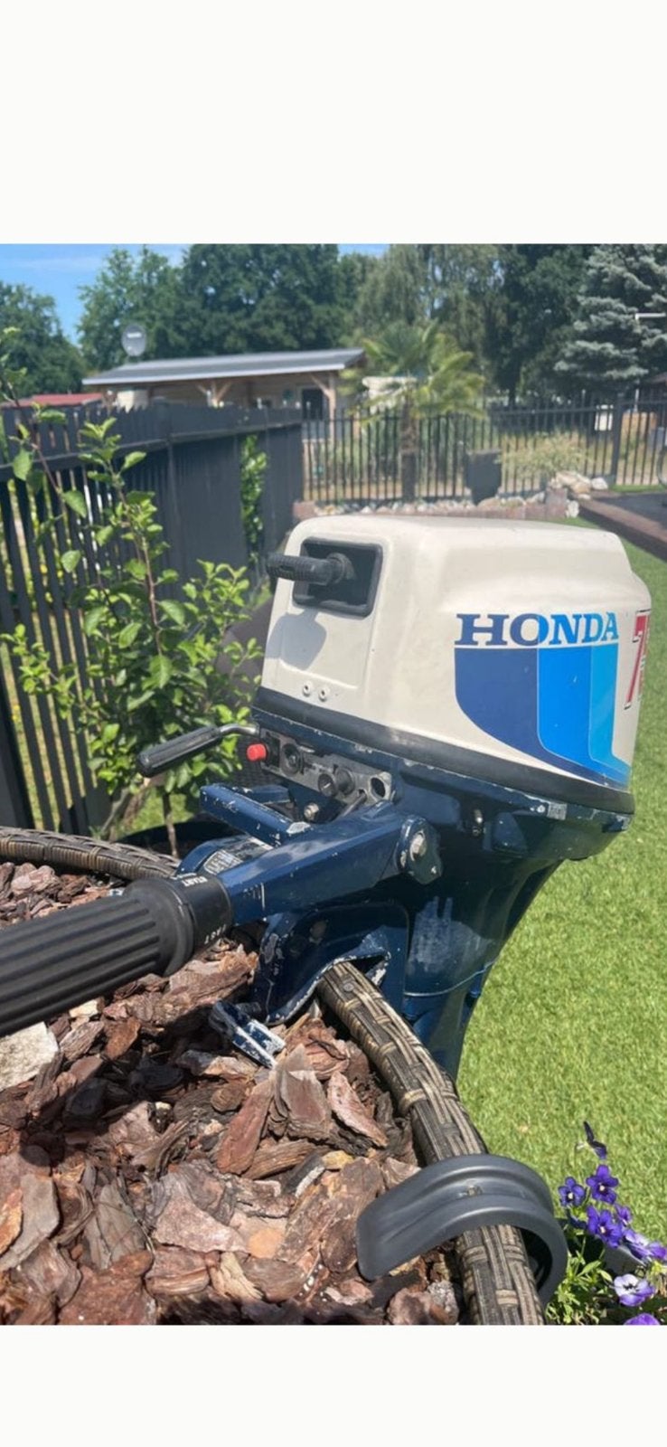 Honda 7.5pk buitenboordmotor, Ophalen, Gebruikt