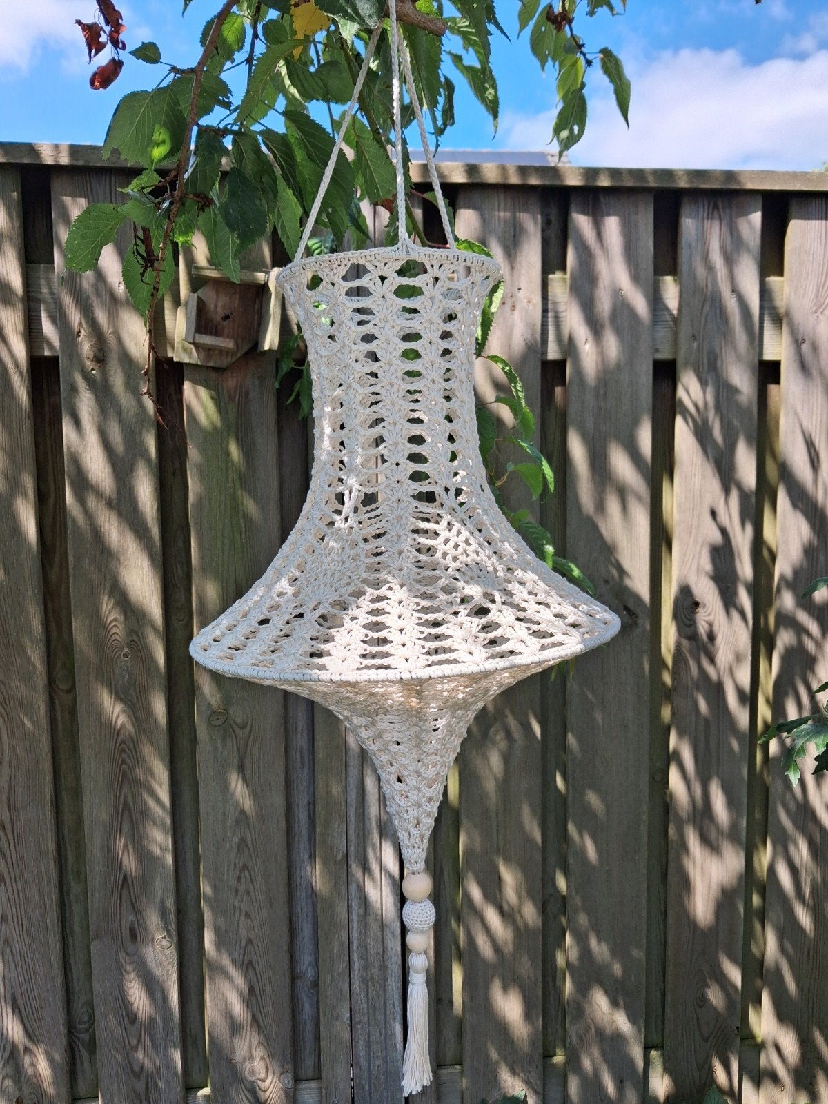Lampion - kroonluchter, gehaakt., Ophalen of Verzenden
