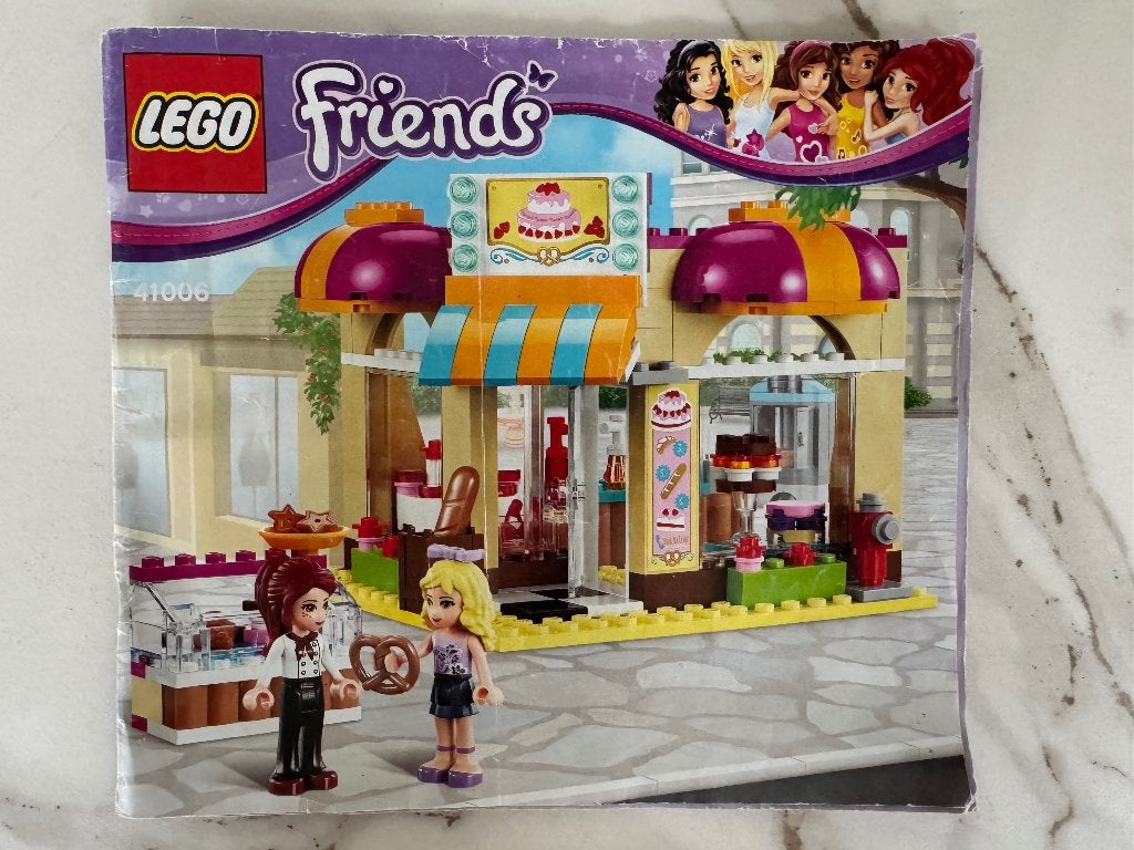 41006 Lego Friends Bakkerij COMPLEET, Lego, Inclusief accessoires, Friends, Ophalen of Verzenden