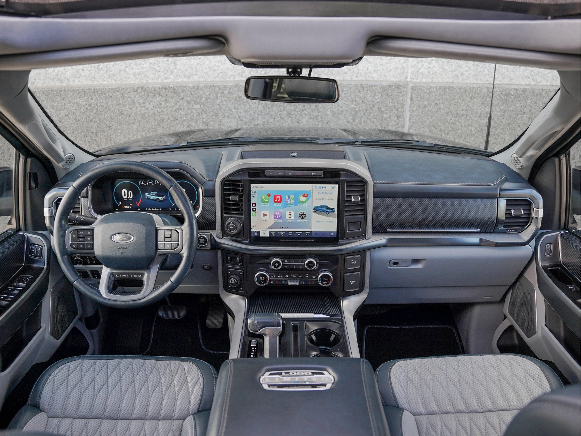 Ford USA F-150 Limited 430pk PowerBoost Full Hybrid SuperCre, Auto's, Automaat, Gebruikt, Euro 6, Blauw