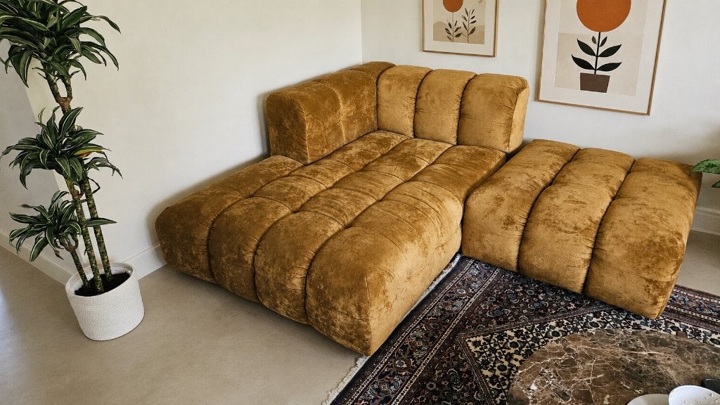 Montel bank Totzi, Overige materialen, 100 tot 125 cm, Hoekbank, Ophalen of Verzenden
