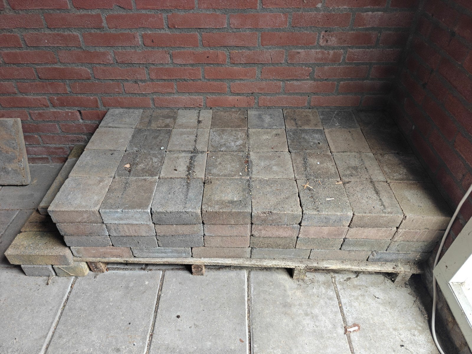 Terrastegels en klinkers te koop, Ophalen, Gebruikt, Klinkers, Minder dan 5 m²
