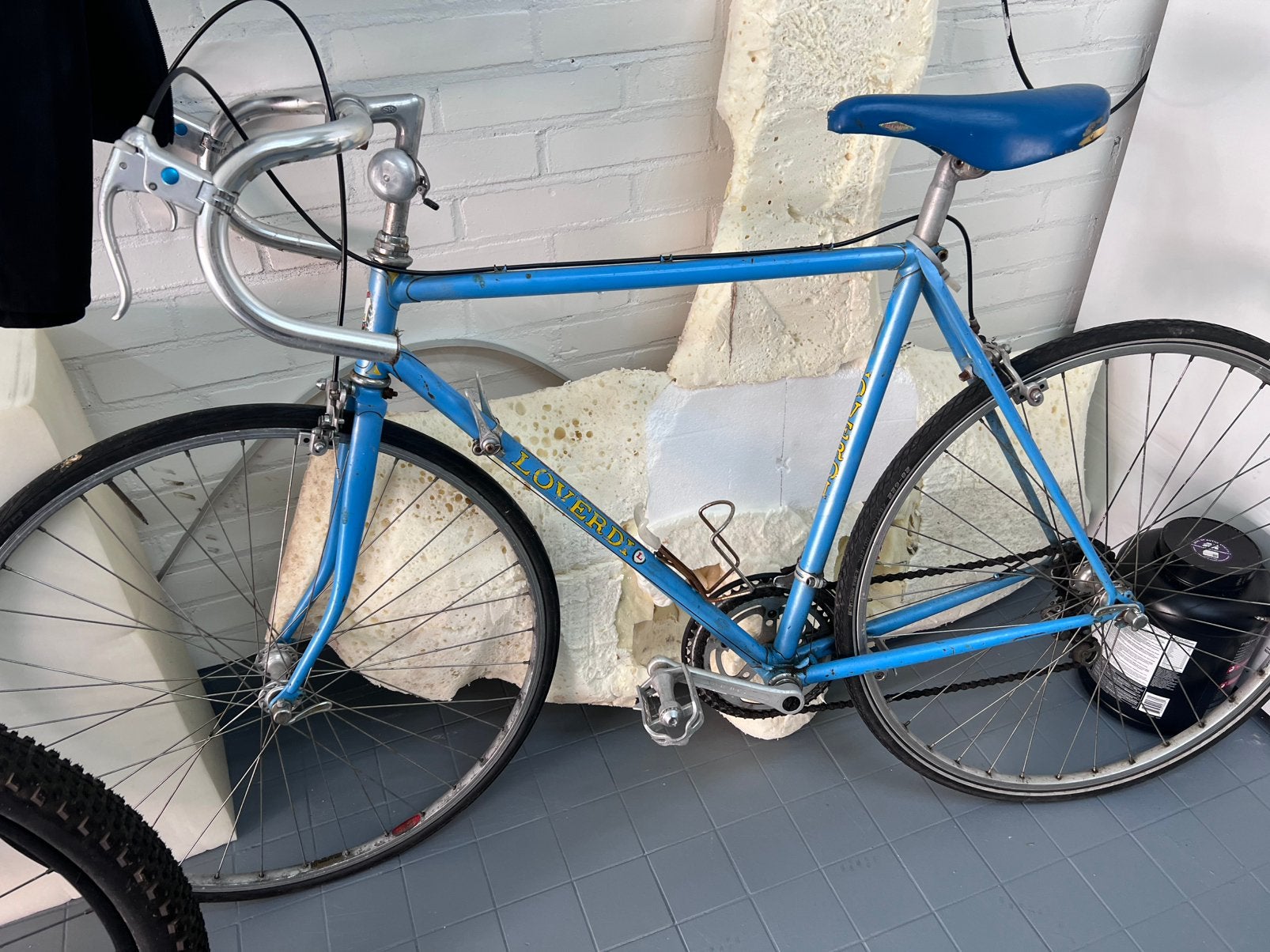 race fiets loverdi, Fietsen en Brommers, Fietsen | Racefietsen, Gebruikt, Staal, 53 tot 57 cm, Ophalen