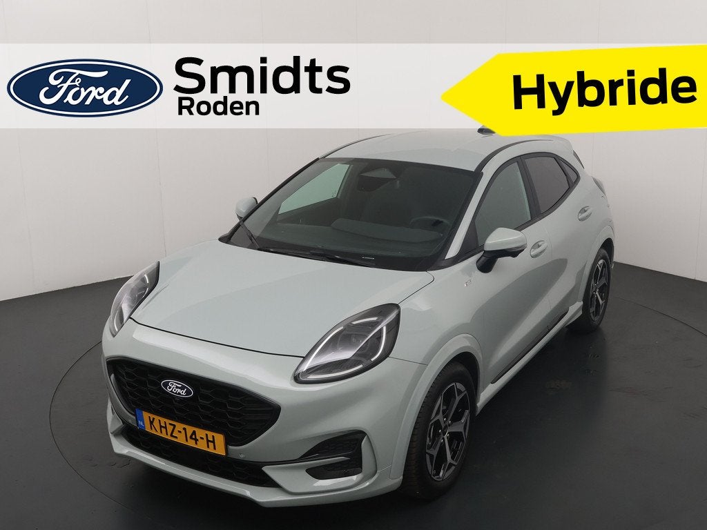 Ford Puma EcoBoost Hybrid 125 pk ST-Line X | Winter Pack | A, Auto's, Ford, 125 pk, Zwart, 1226 kg, Bedrijf