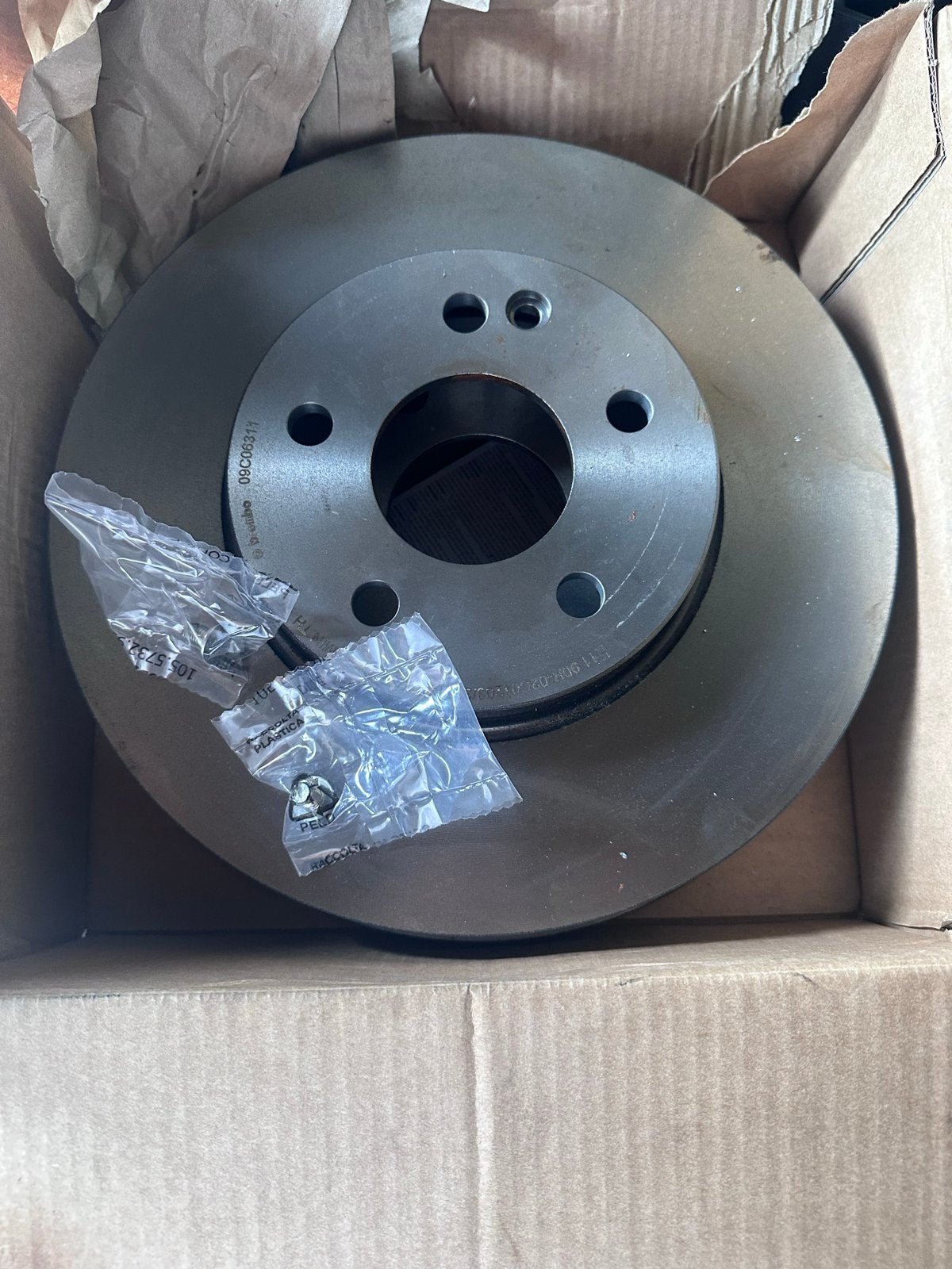 Nieuwe Brembo Remschijven voor Mercedes-Benz Vito W447, Ophalen of Verzenden, Nieuw, Mercedes-Benz