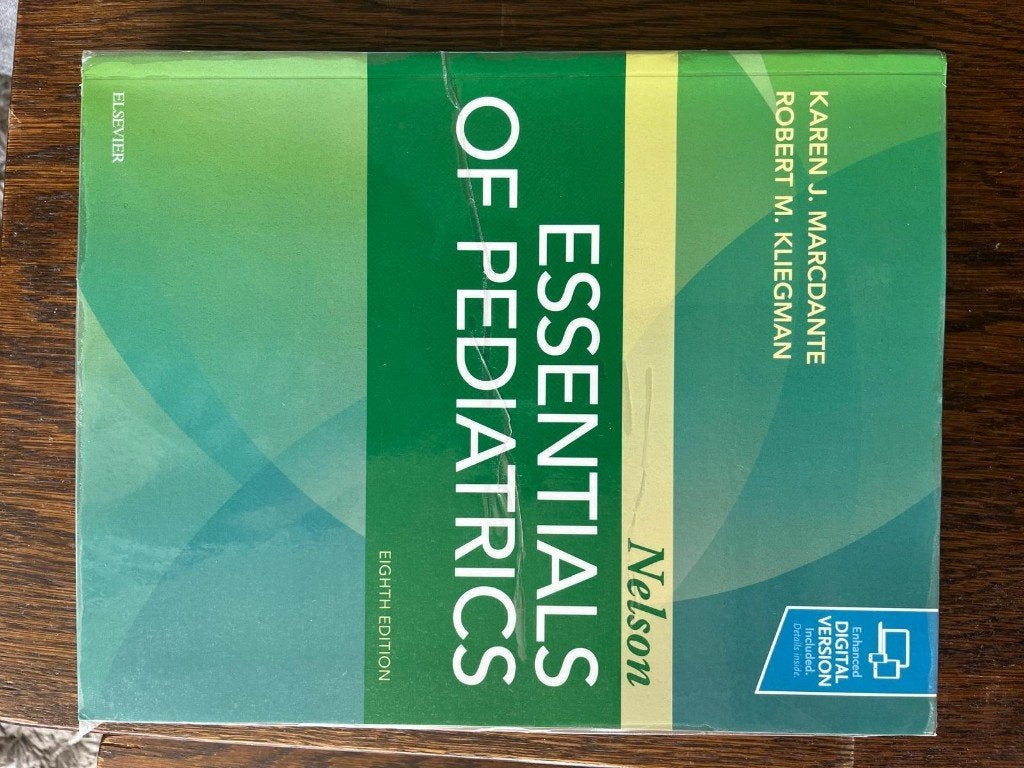 Nelson Essentials of Pediatrics 8e editie, Ophalen of Verzenden, Beta, Zo goed als nieuw, WO