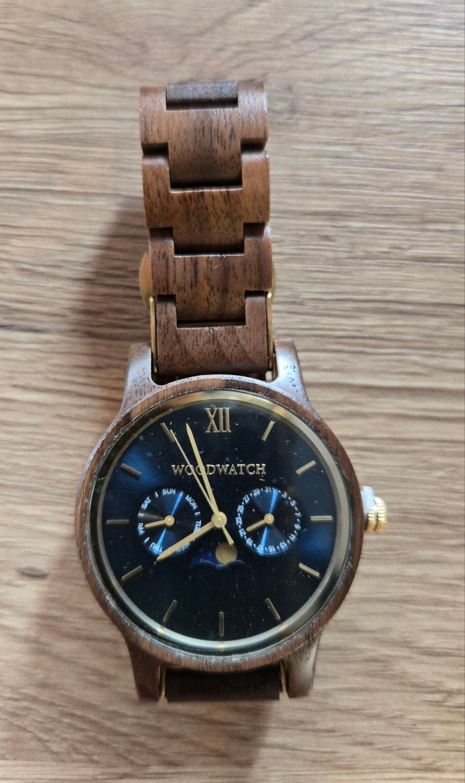 Woodwatch Polshorloge - Houten horloge Uitverkoop, Ophalen of Verzenden