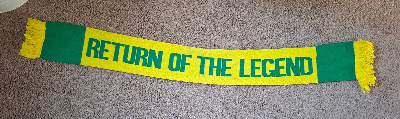 ADO Den Haag / FC Den Haag sjaal - Return of the Legend, Maat 46/48 (XL) of groter, Ophalen of Verzenden, Sjaal, Gedragen