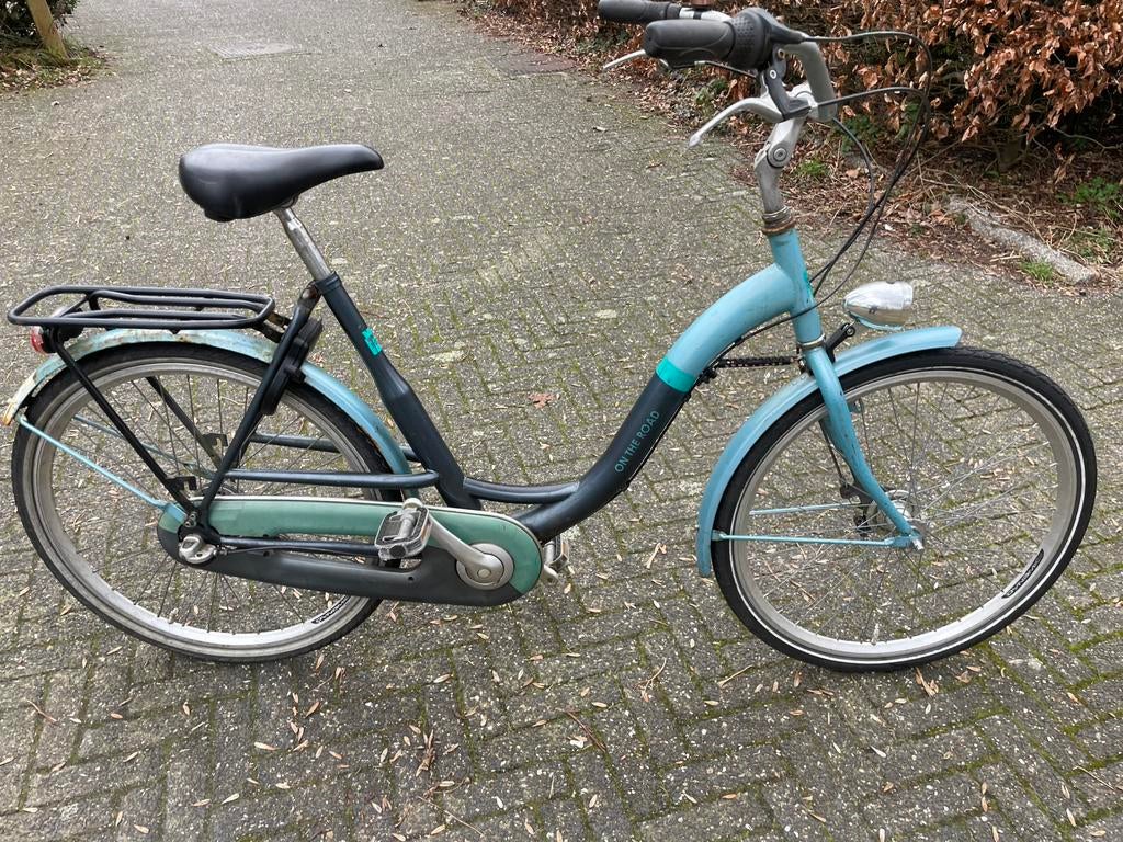 Damesfiets On the Road, 53 tot 56 cm, Versnellingen, Zo goed als nieuw, 0 zitjes