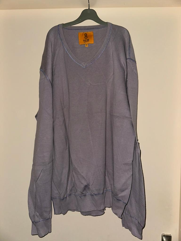 Heren blauwe trui van Knit-Ted, Ophalen of Verzenden, Zo goed als nieuw, Overige maten, Blauw