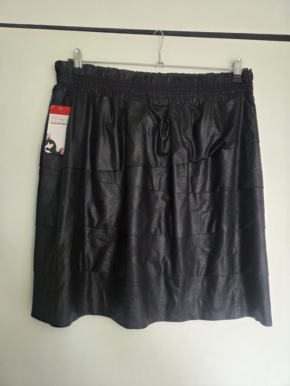 Magna Fashion Zwarte Rok - Maat 56/58, Zwart, Maat 46/48 (XL) of groter, Nieuw, Ophalen of Verzenden