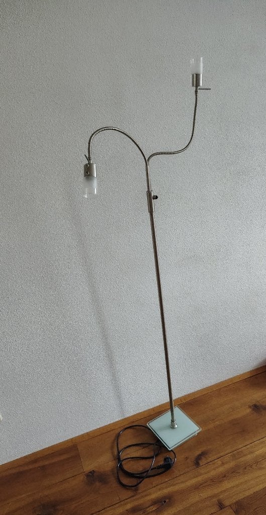 Staande lamp, vloerlamp, Ophalen, Zo goed als nieuw, Glas, 150 tot 200 cm