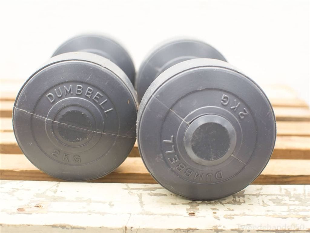 Fitness dumbell 2 kg 11658, Ophalen of Verzenden, Gebruikt, Dumbbell