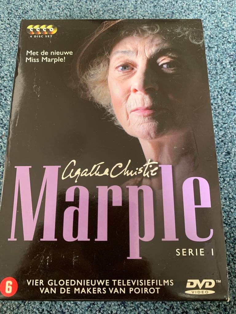Agatha Christie's Marple Serie 1 - 4 Disc Set DVD, Ophalen, Boxset, Zo goed als nieuw, Vanaf 6 jaar