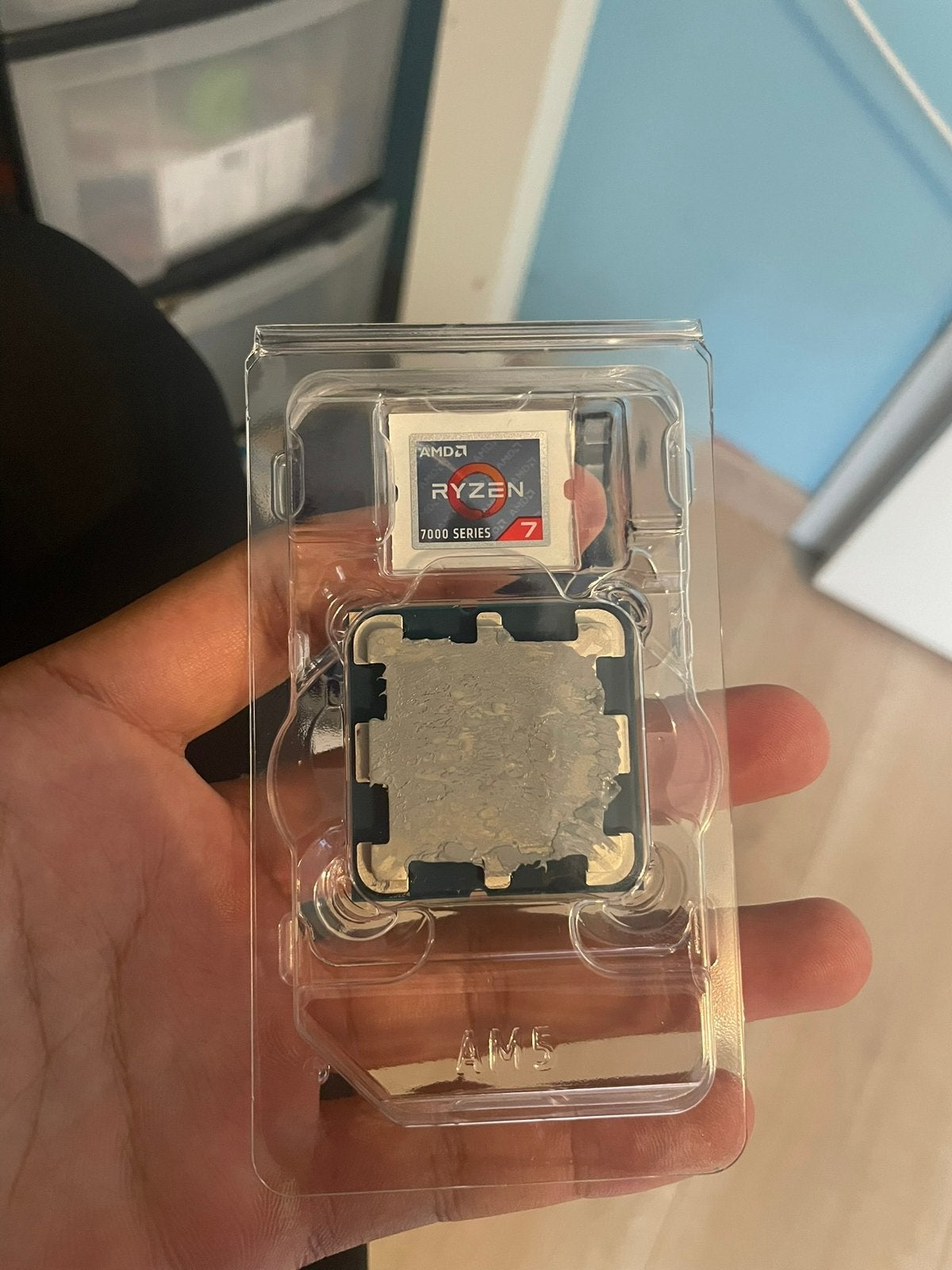 Ryzen 7 8700F CPU, Computers en Software, Ophalen of Verzenden, Zo goed als nieuw, 3 tot 4 Ghz