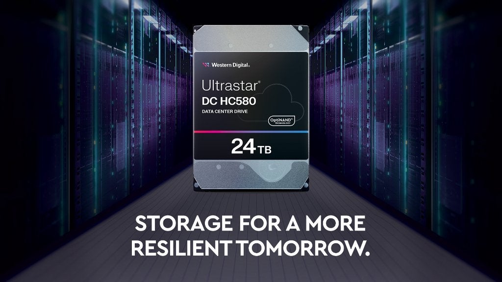 WD Ultrastar DC HC580 24TB, Computers en Software, Ophalen, Intern, Western Digital, 24tb