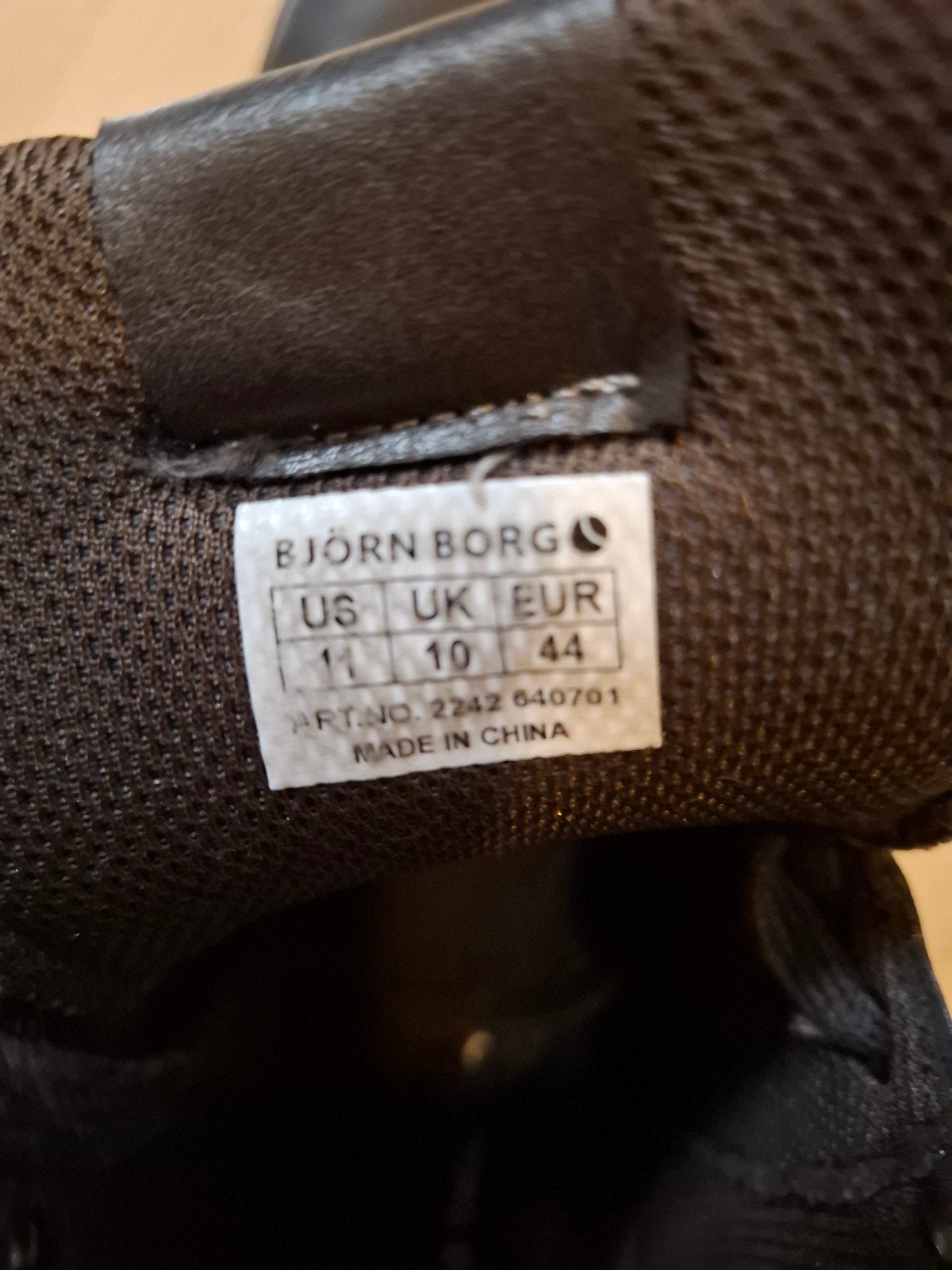 Björn Borg heren sneakers/boots - maat 44, Zwart, Ophalen of Verzenden, Gedragen, Sneakers of Gympen