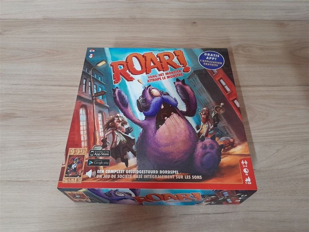 Roar vang het monster - 999 games - s5343, Verzenden, Zo goed als nieuw
