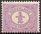 Nederland NVPH nr 50 postfris Cijfer 1899, Ophalen of Verzenden, T/m 1940, Postfris