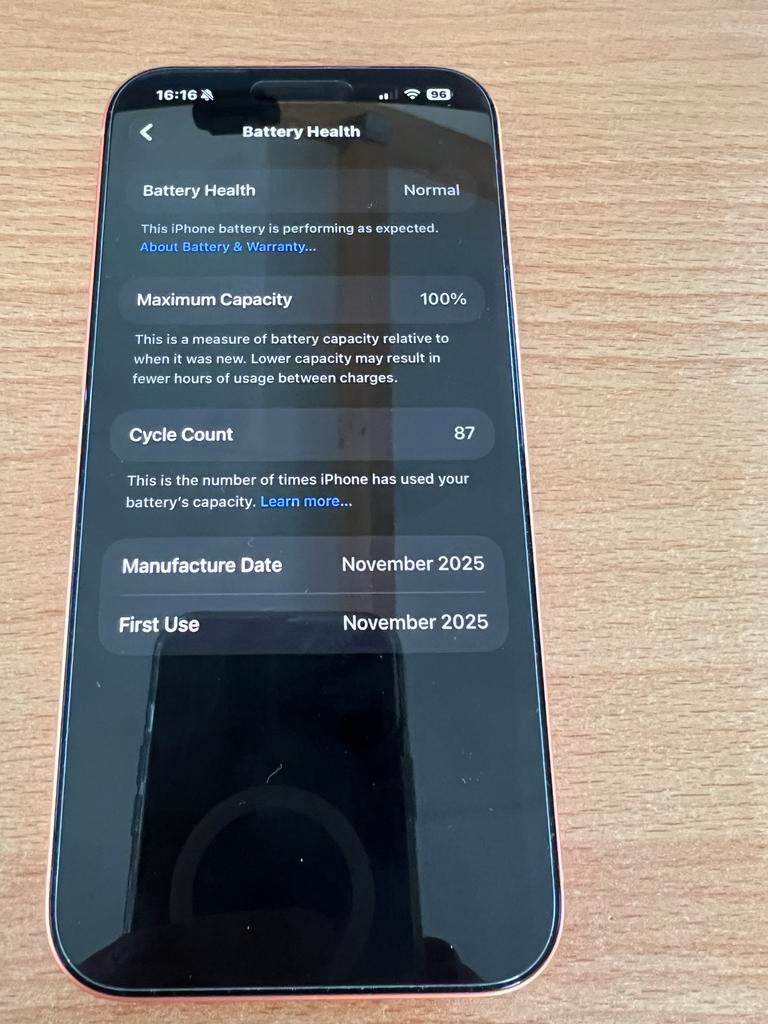 Zo goed als nieuwe iPhone 17 Pro Max - 256GB - Oranje, Overige modellen, Zo goed als nieuw, Zonder simlock, Ophalen