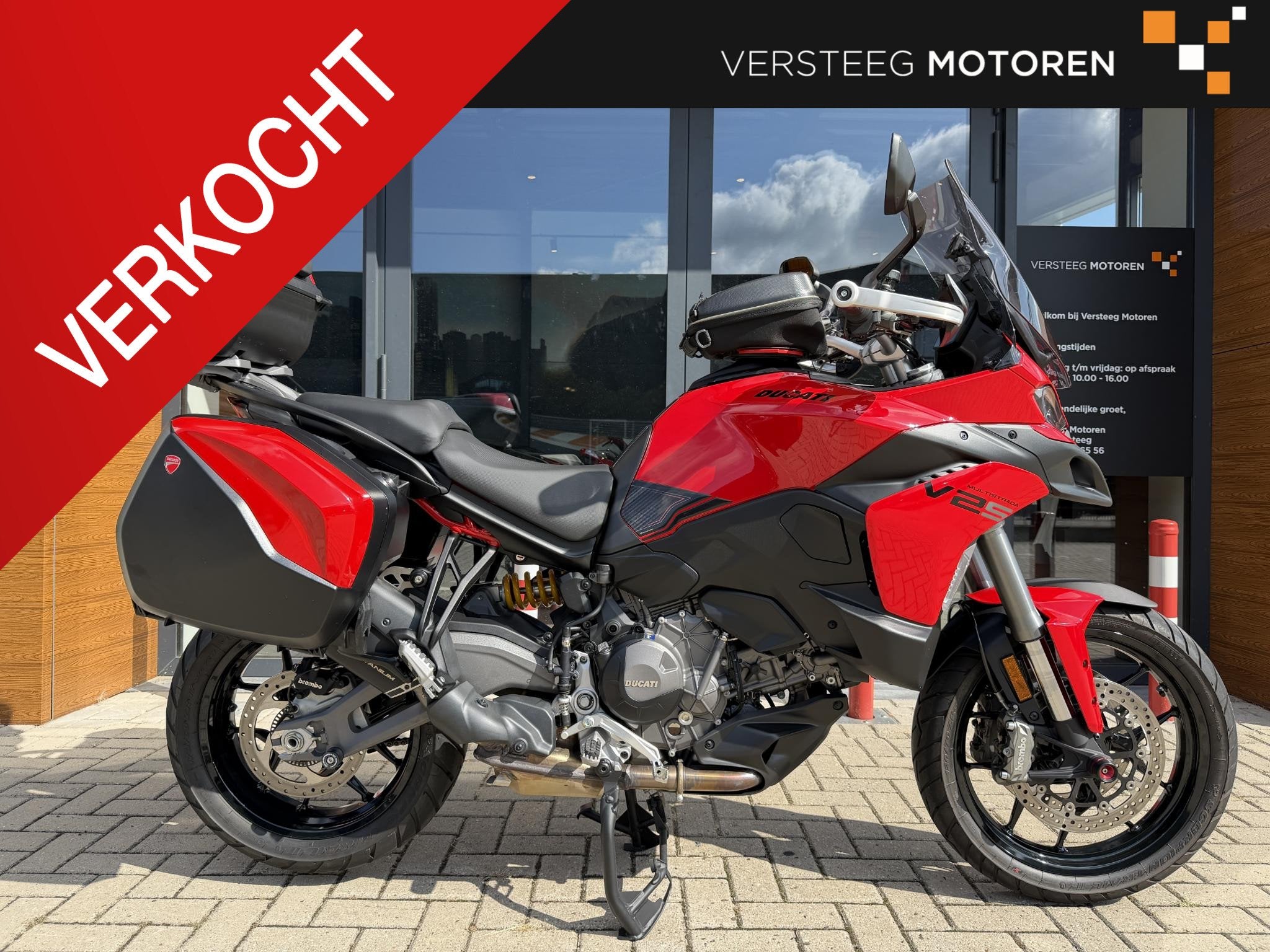 Ducati Multistrada V2 S Travel Termignoni #3.500 Km, Motoren, Motoren | Ducati, Info@ducati.com, Ducati North Europe B.V., 890 cc