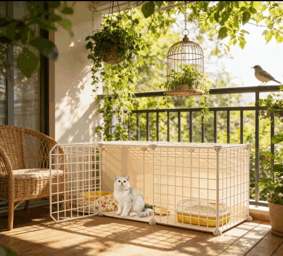Kattenren / Kittenkooi (Opvouwbaar & Veilig), Dieren en Toebehoren, Verzenden, Nieuw
