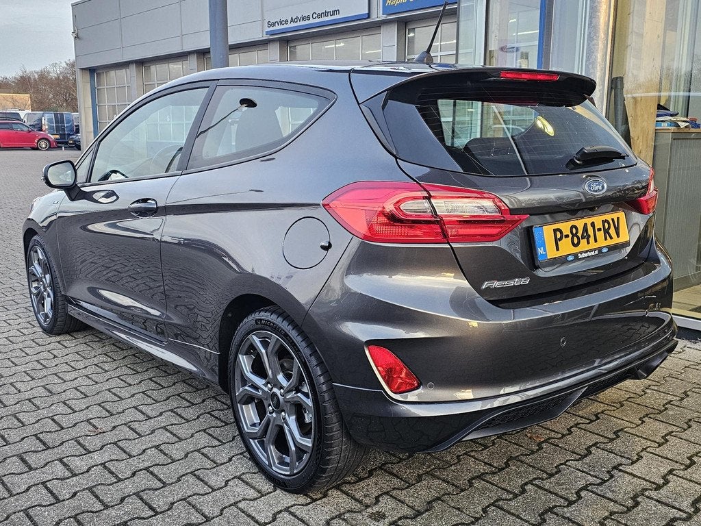 Ford Fiesta 1.0 EcoBoost ST-Line | Navigatie | Camera | Crui, Auto's, 101 pk, Gebruikt, Euro 6, Leder en Stof
