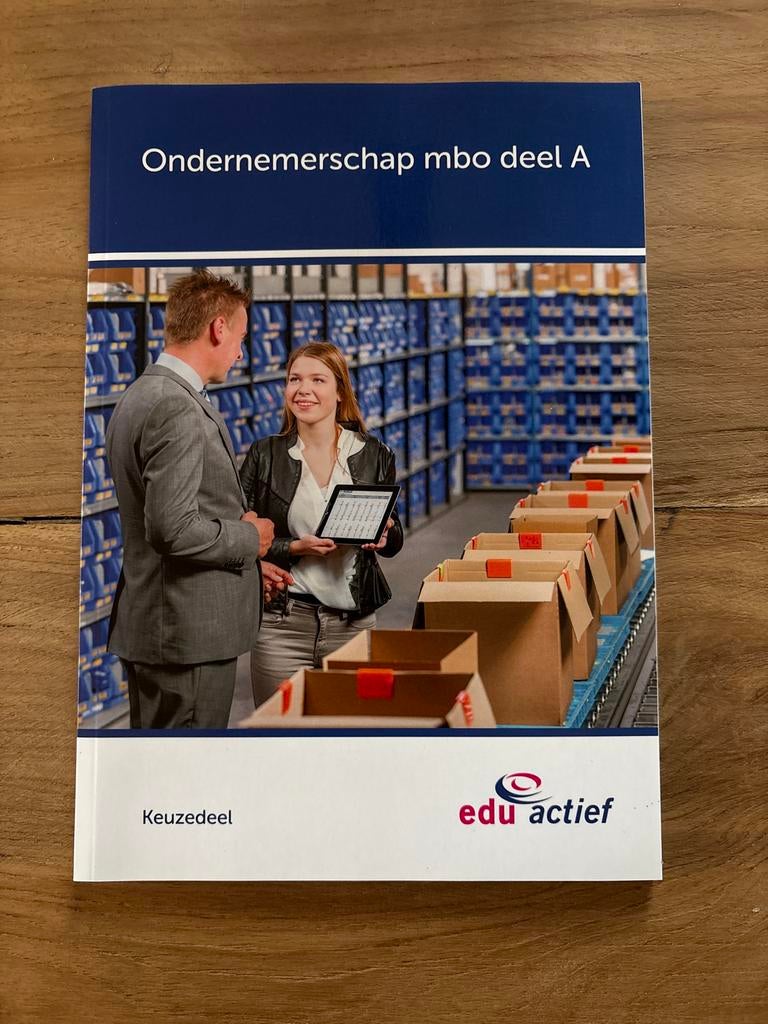Ondernemerschap mbo deel A, Ophalen of Verzenden, Gamma, Zo goed als nieuw, MBO