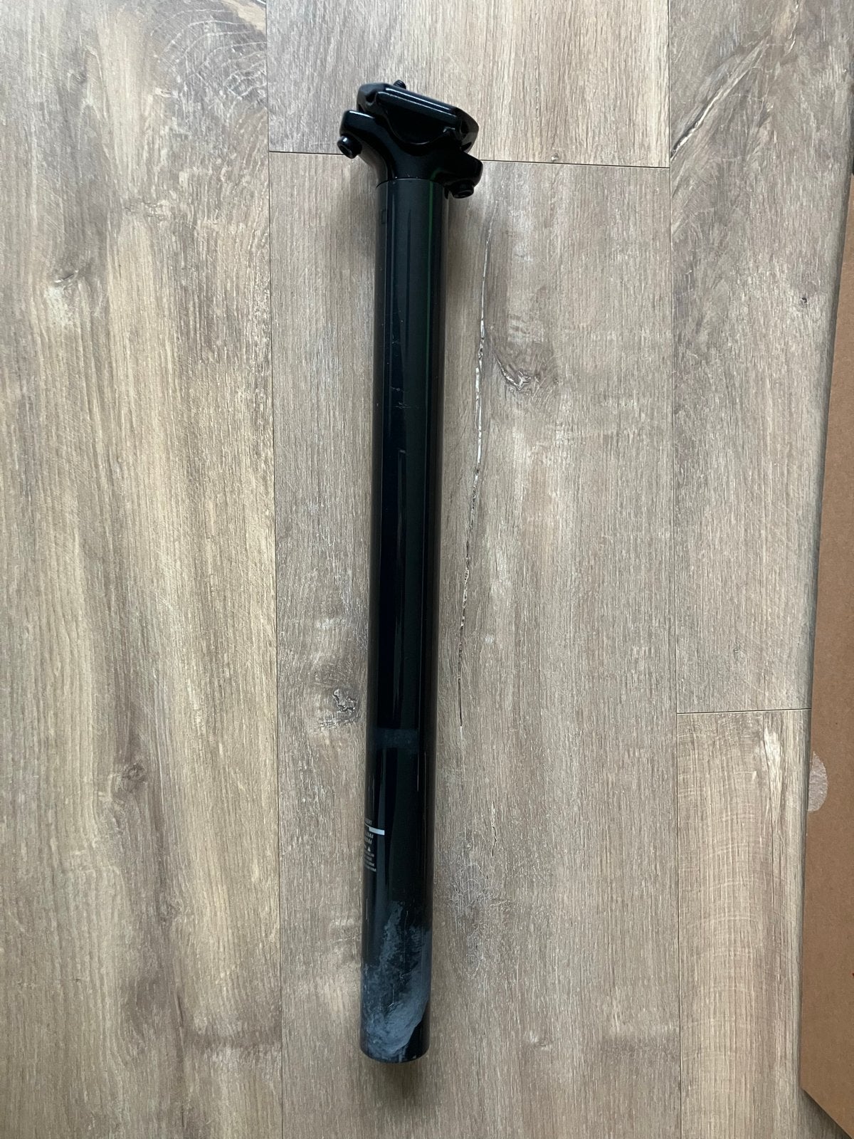 Bontrager Pro Carbon Zadelpen 31.6mm 400mm, Gebruikt, Ophalen of Verzenden, Zadel, Racefiets