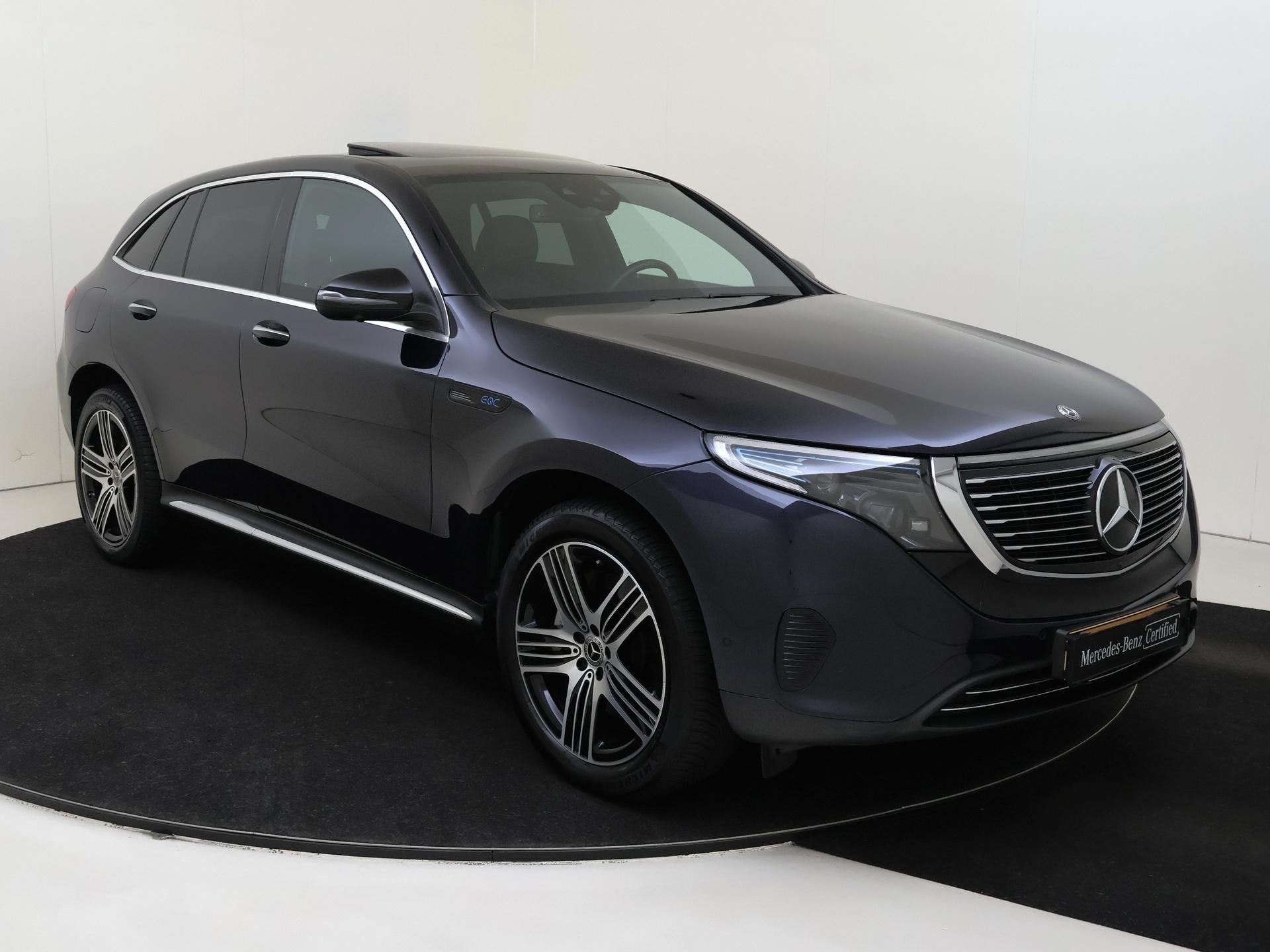 Mercedes-Benz EQC 400 4MATIC Business Solution Luxury 80 kWh, Auto's, Automaat, 402 km, Zwart, 80 kWh