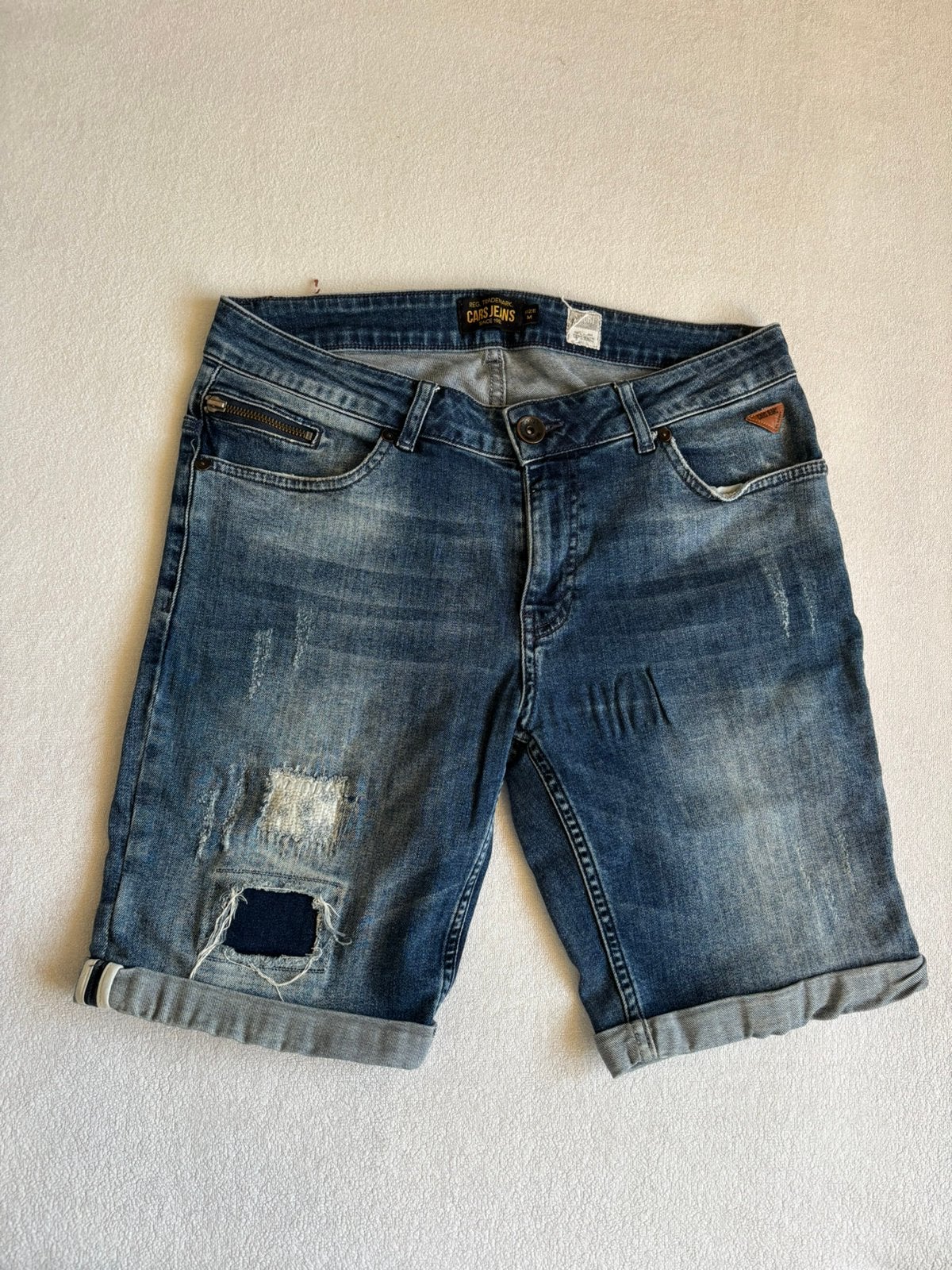 Cars jeans korte brork maat m, Kleding | Heren, Spijkerbroeken en Jeans, Ophalen of Verzenden, Zo goed als nieuw, Blauw, W32 (confectie 46) of kleiner