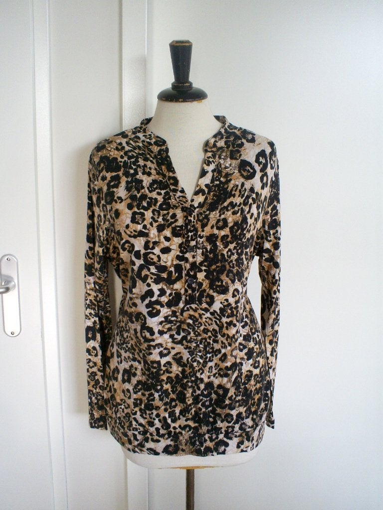 prachtige dierprint top van ENJOY mt. 40, Kleding | Dames, Tops, Maat 38/40 (M), Bruin, Verzenden, Enjoy