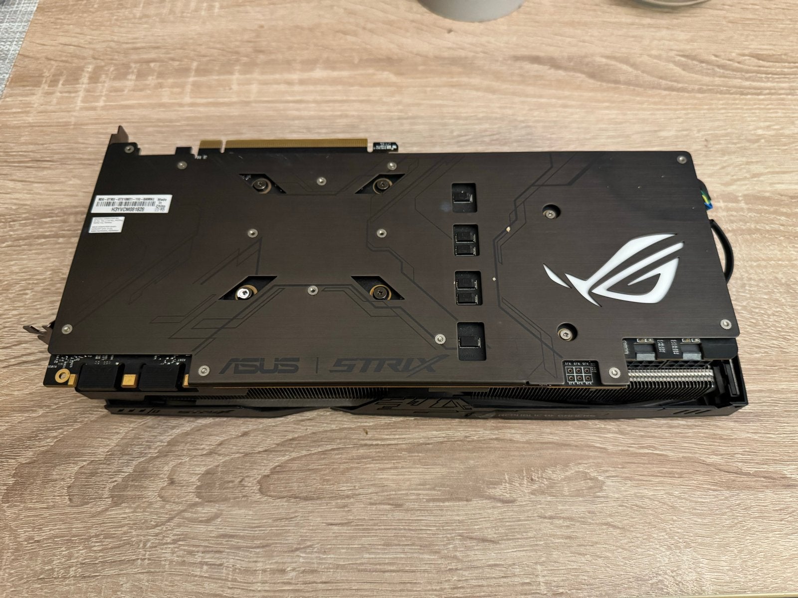 ASUS ROG Strix GTX 1080 Ti 11GB Videokaart, Computers en Software, PCI-Express 3, Gebruikt, Ophalen of Verzenden, GDDR5