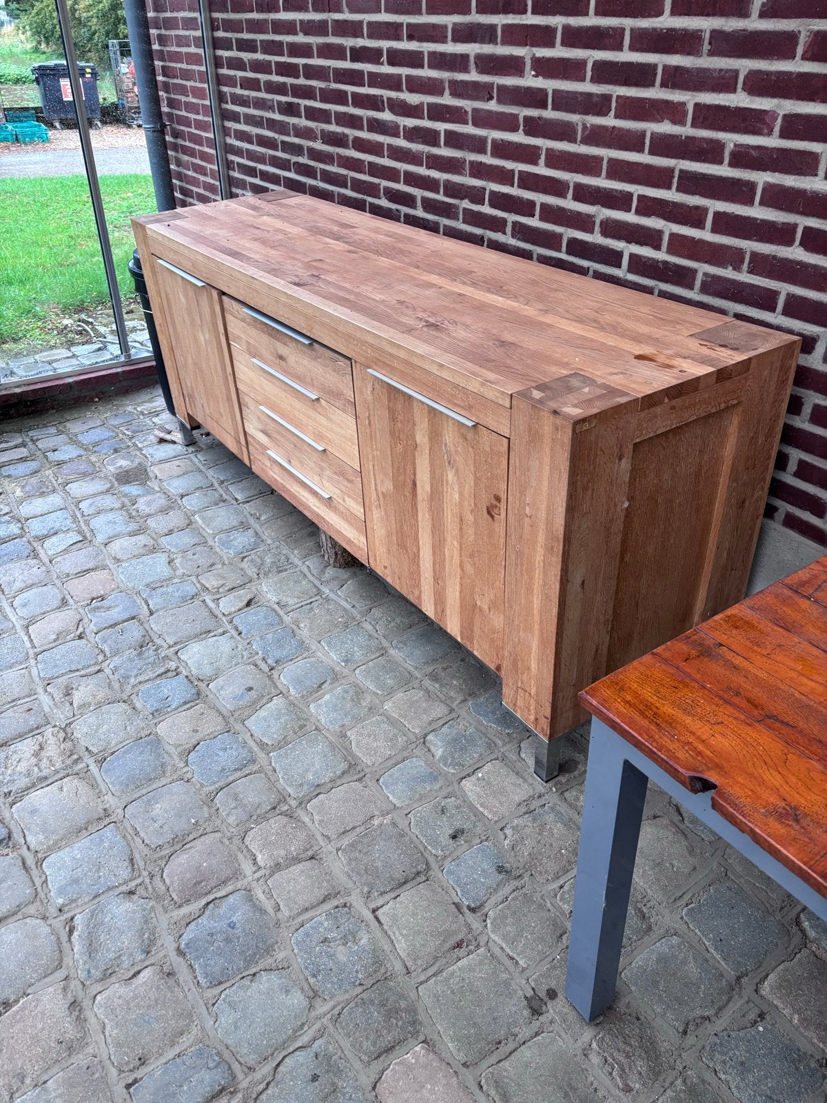 Kwaliteitsdressoir van Sijben, Roermond - verstelbare hoogte, Huis en Inrichting, Ophalen, Zo goed als nieuw, 200 cm of meer, Met lade(s)