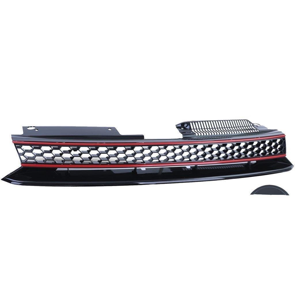 Embleemloze Sport Grill Hoogglans Zwart Geschikt voor Golf 6, Verzenden, Automotive Parts, A.parts@hotmail.nl, Trasmolenlaan 12 3447 GZ Woerden
